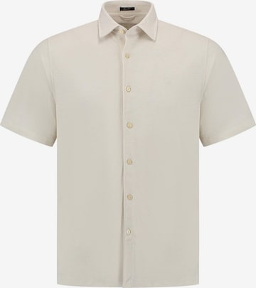 Coupe slim Chemise 'Anthony' Dstrezzed en blanc : devant