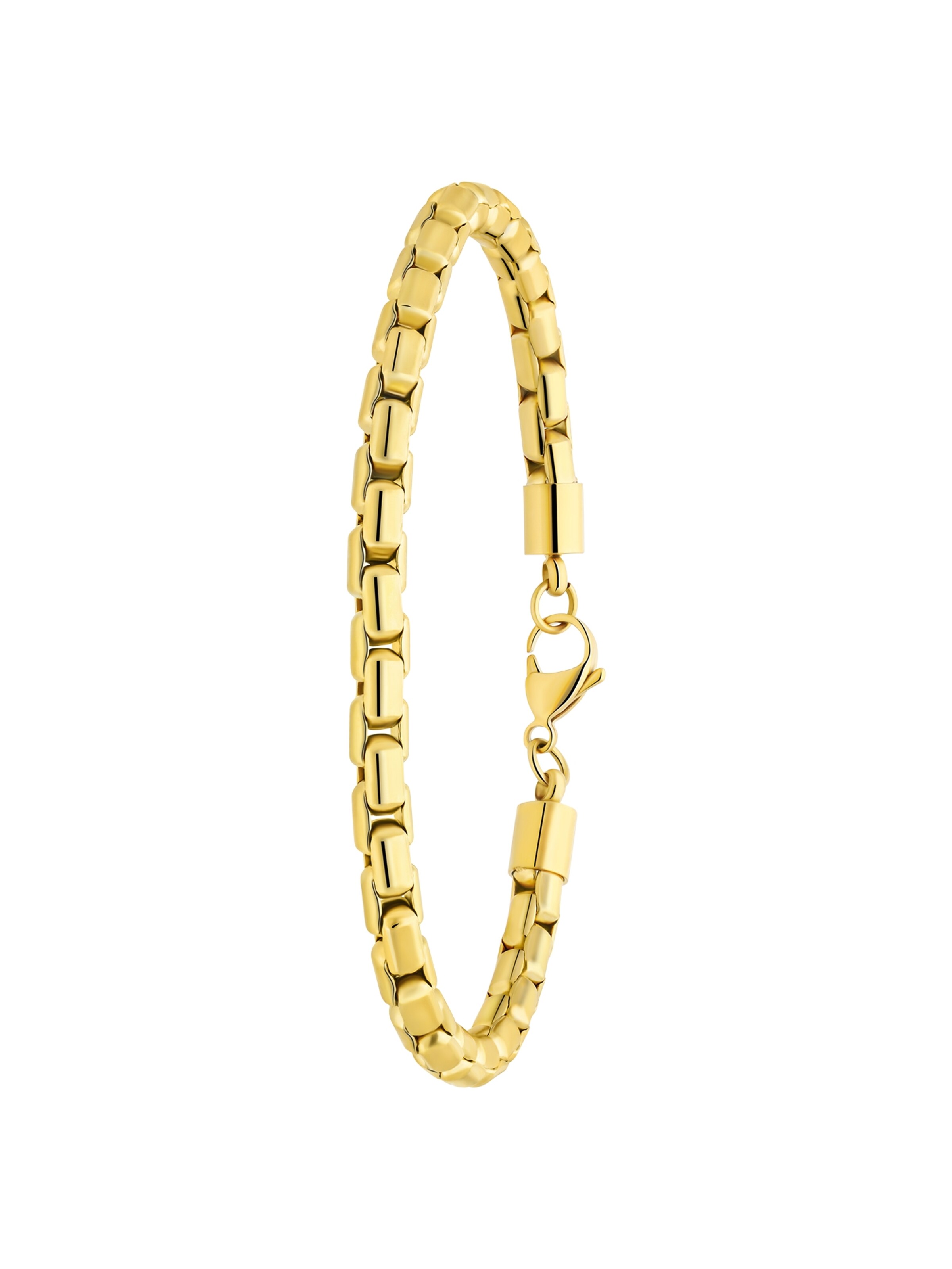 Bracelet Lucardi en or : devant