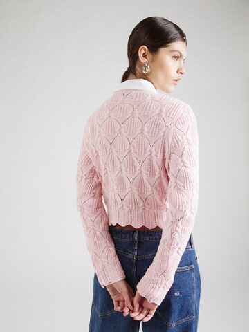 ONLY Sweter 'VIVA' w kolorze różowy