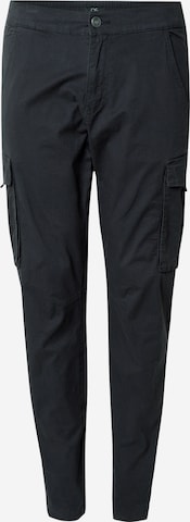 QS Tapered Cargobroek in Grijs: voorkant