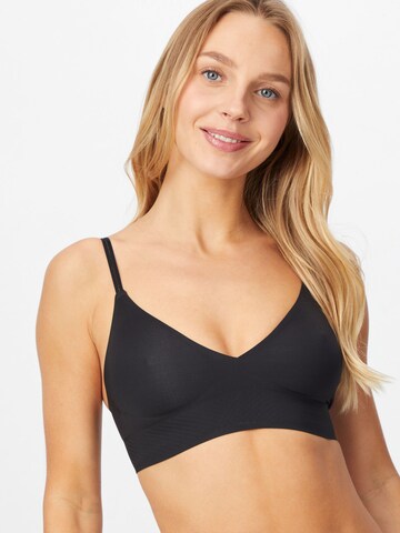 SLOGGI T-shirt Bra 'BODY ADAPT' in Black: front