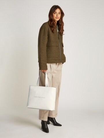 Cabas Calvin Klein Jeans en blanc