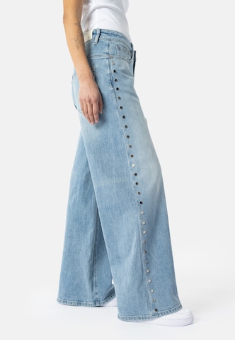 Elias Rumelis Wide leg Jeans 'Kalea' in Blauw