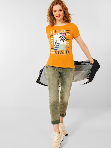 T-shirt STREET ONE en orange