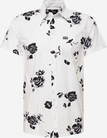 HOLLISTER Button Up Shirt in White: front