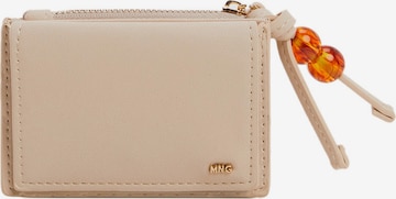 MANGO Tegnebog 'PACHURU' i beige: forside