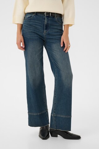SAINT TROPEZ Wide leg Jeans 'Ugia' in Blue: front