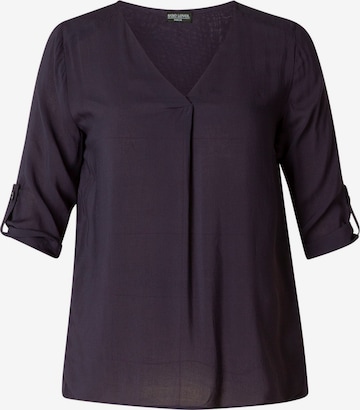 BASE LEVEL Bluse in Blau: predná strana