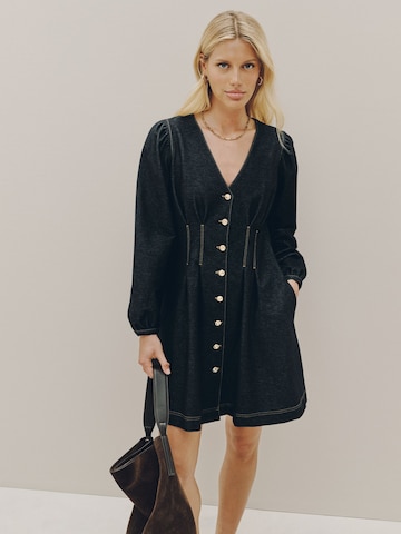 Robe Next en noir : devant