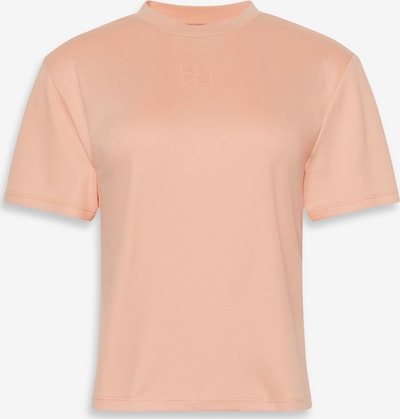 Marškinėliai iš Calvin Klein, spalva – pastelinė oranžinė, Prekių apžvalga