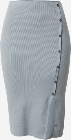 Calvin Klein Jeans Rok in Grijs: voorkant