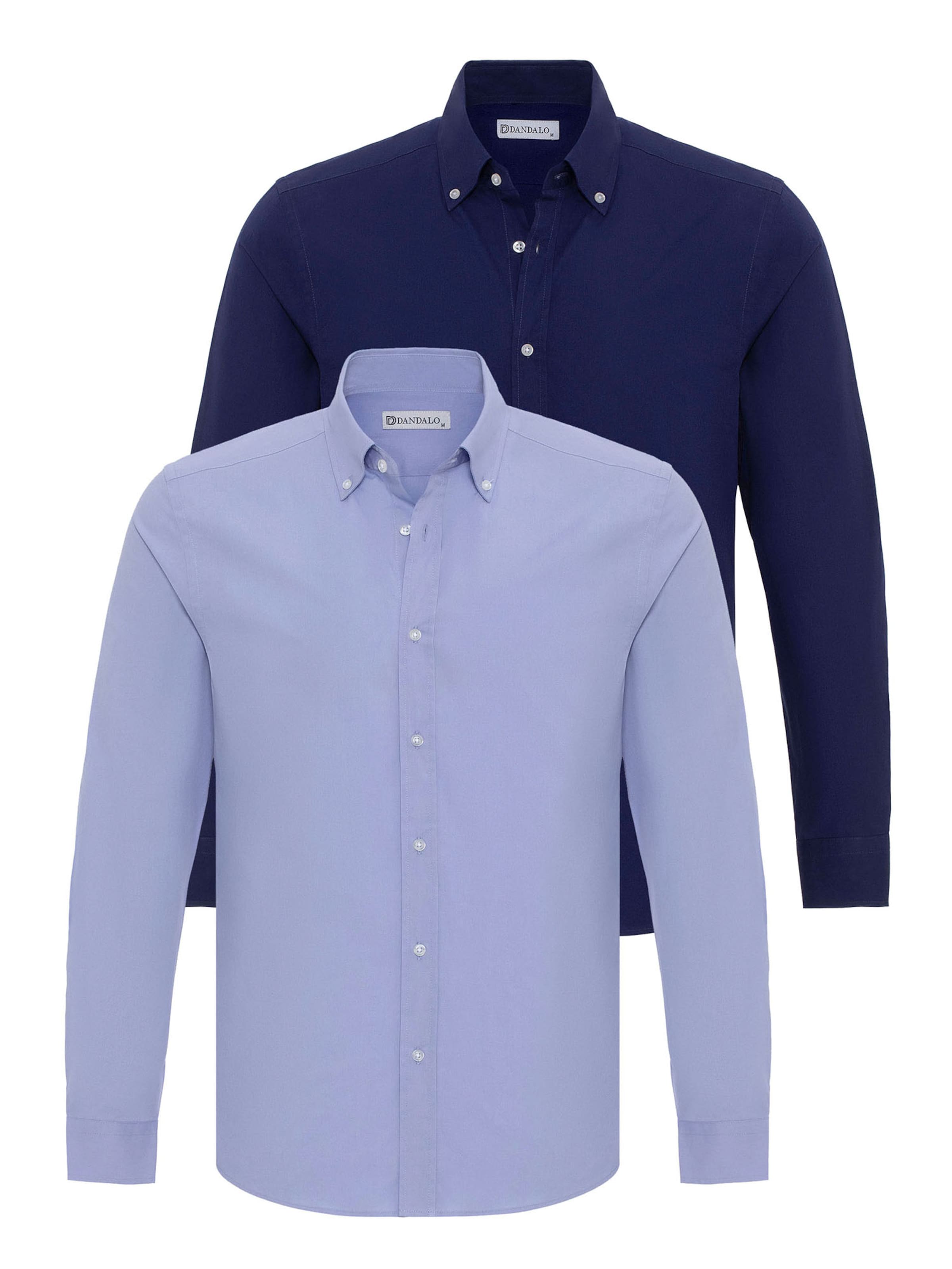 Dandalo Рубашка в Синий: спереди