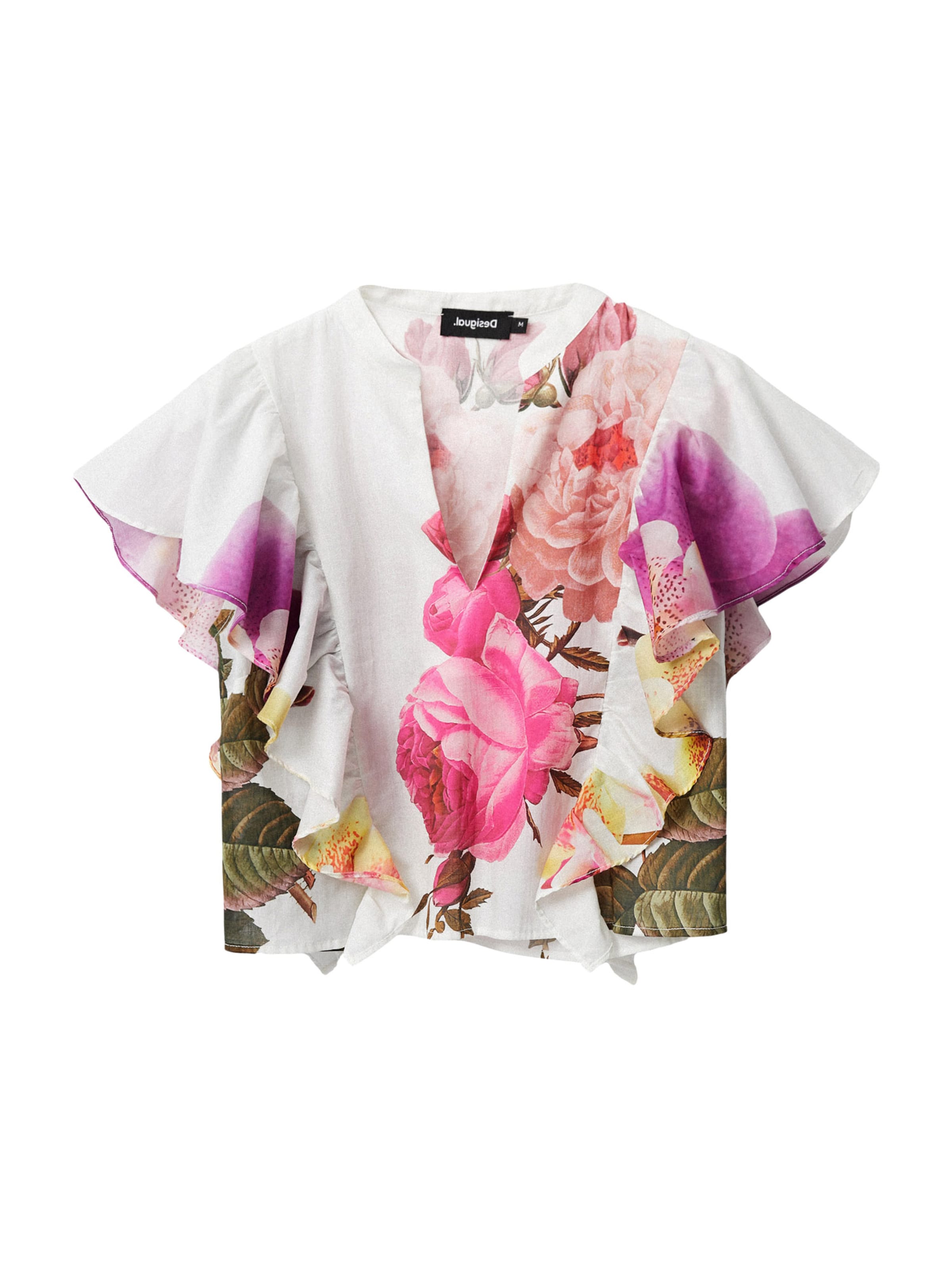 Chemisier 'LUCRECIA' Desigual en blanc : devant