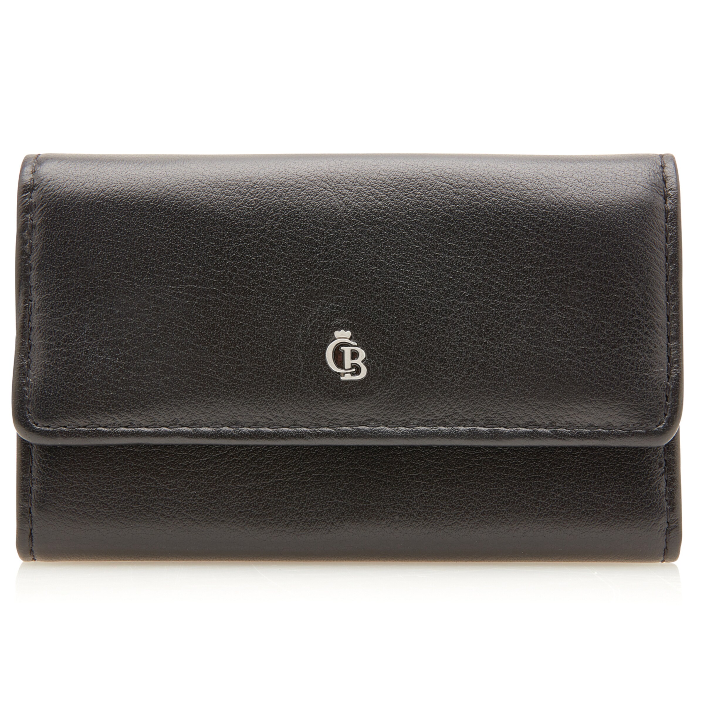 Castelijn & Beerens Schlüsseletui in Schwarz: Vorderseite