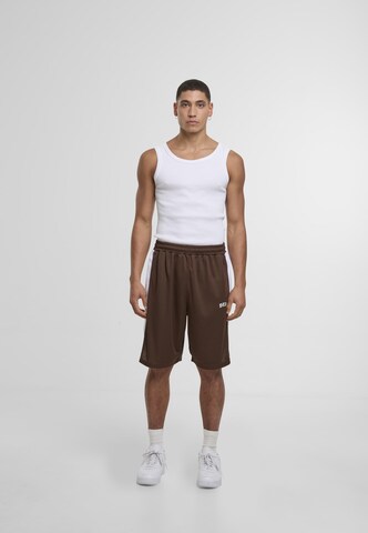 Loosefit Pantalon DEF en marron