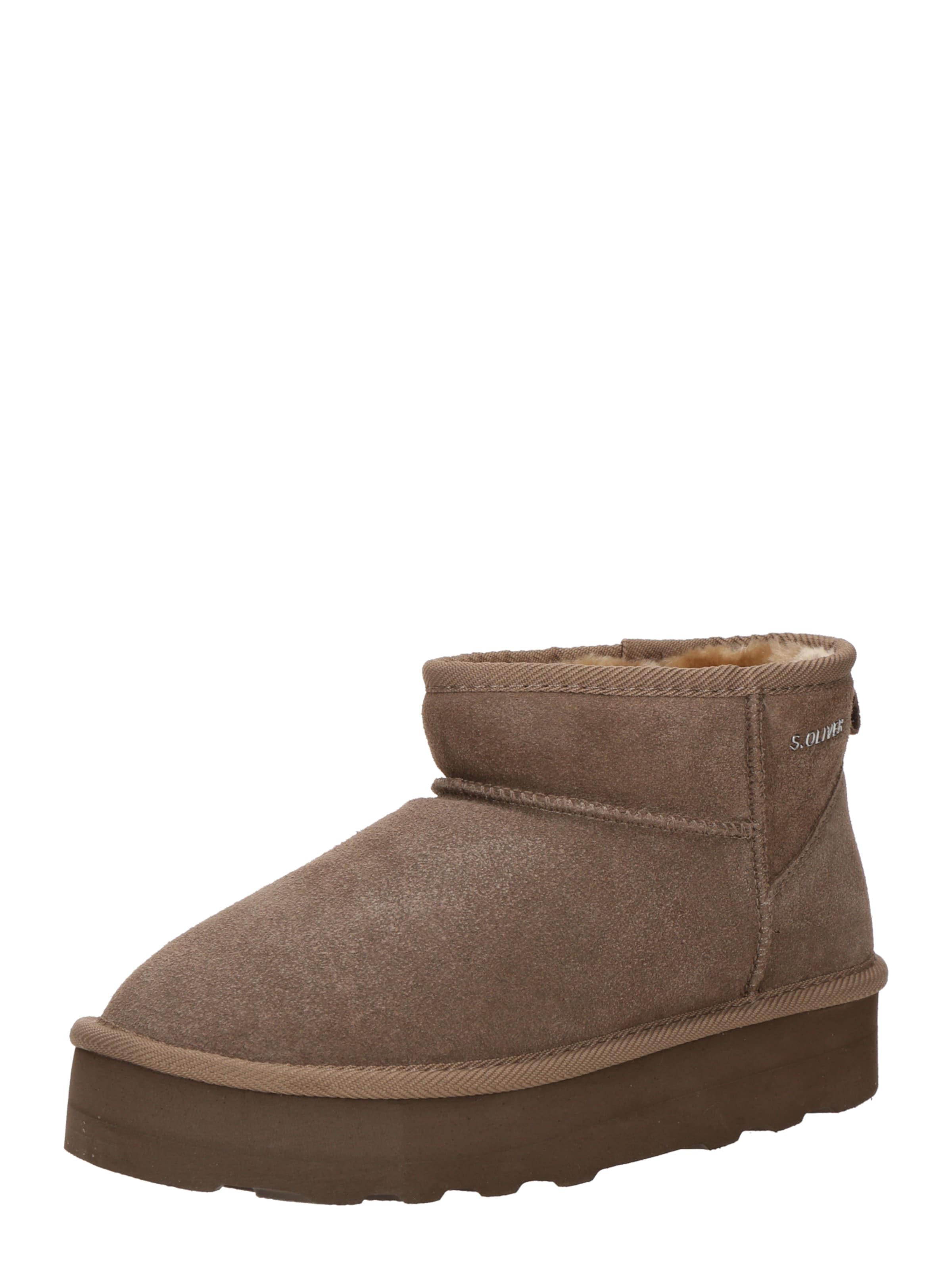 s.Oliver Boots in Brown: front