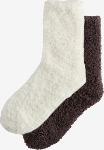 Șosete de la Next pe bej: față