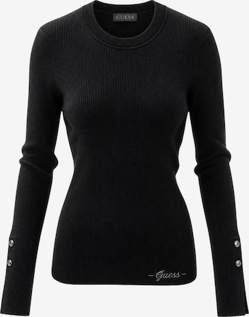 GUESS - Jersey 'LS CN ELLIE SWTR W6YR09 Z0948' en negro: frente