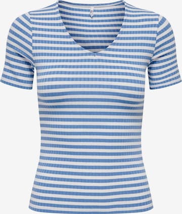 JDY T-Shirt 'FRANSISKA' in Blau: predná strana