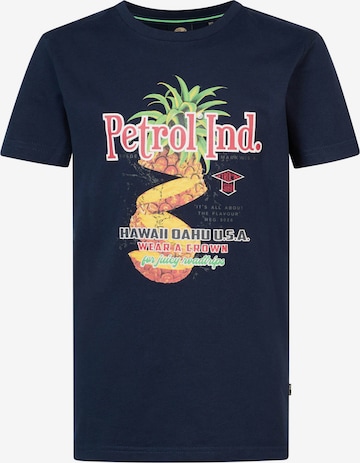 Petrol Industries T-Shirt in Blau: predná strana