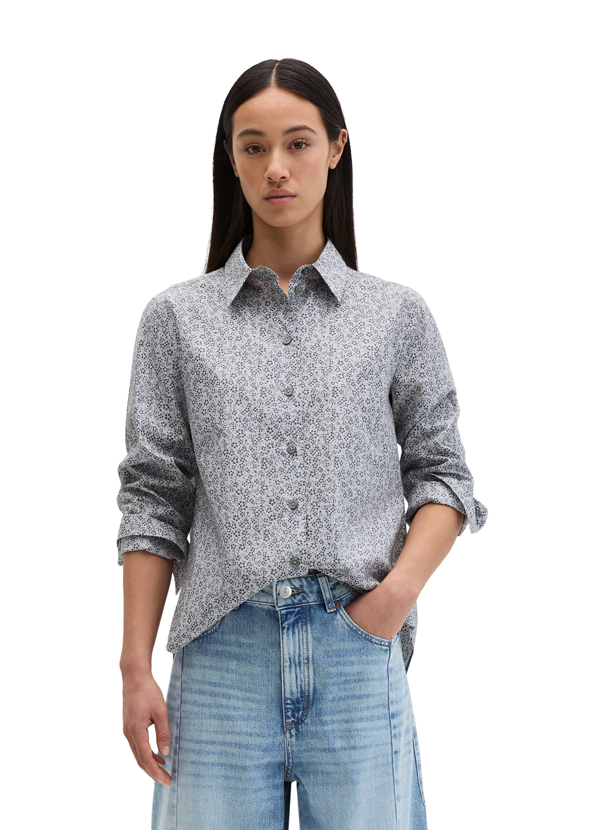 Marc O'Polo Blouse in Blue: front
