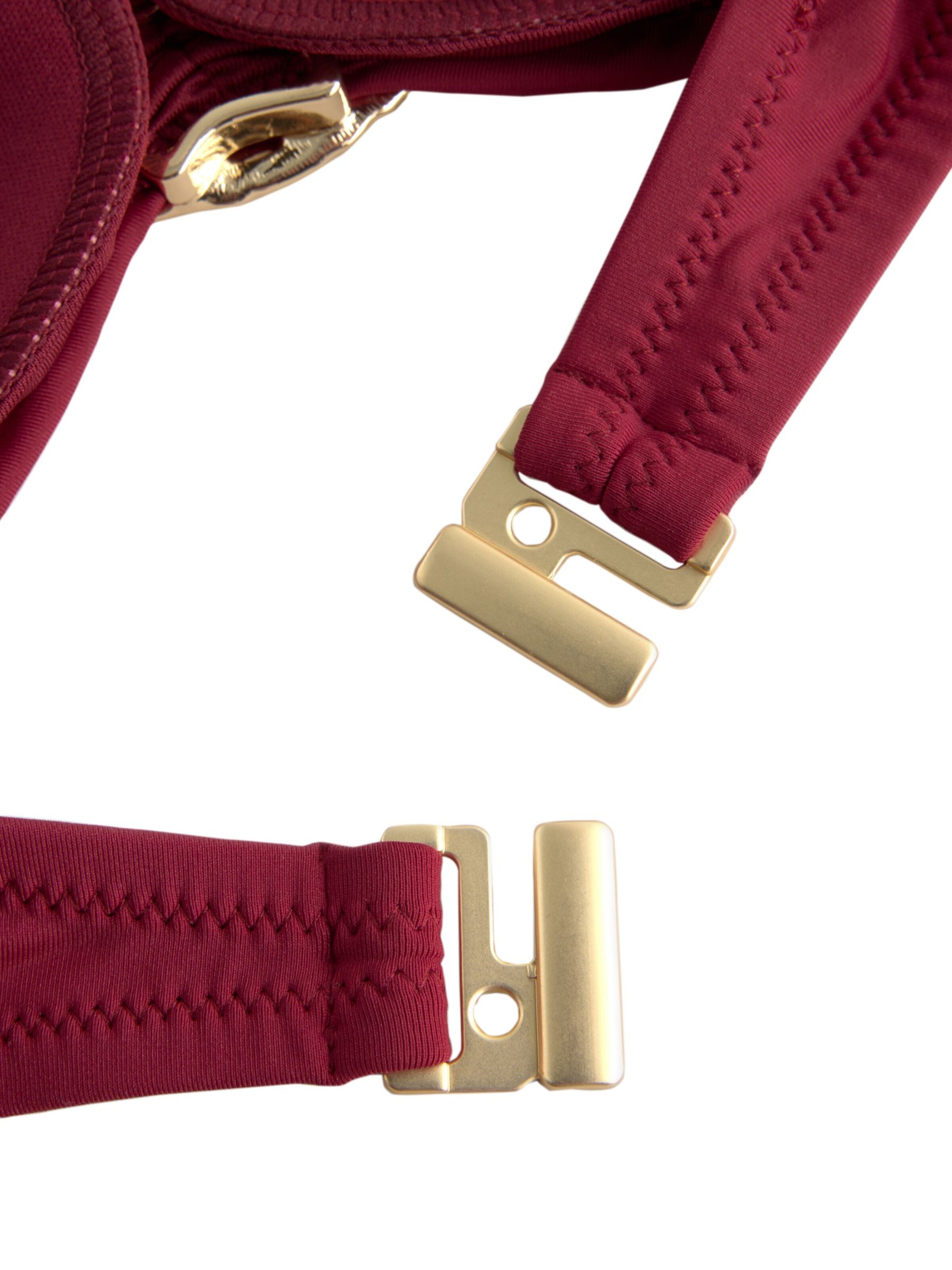 Next - Bandeau Top de bikini en rojo