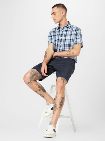 River Island Regular Shorts in Blau