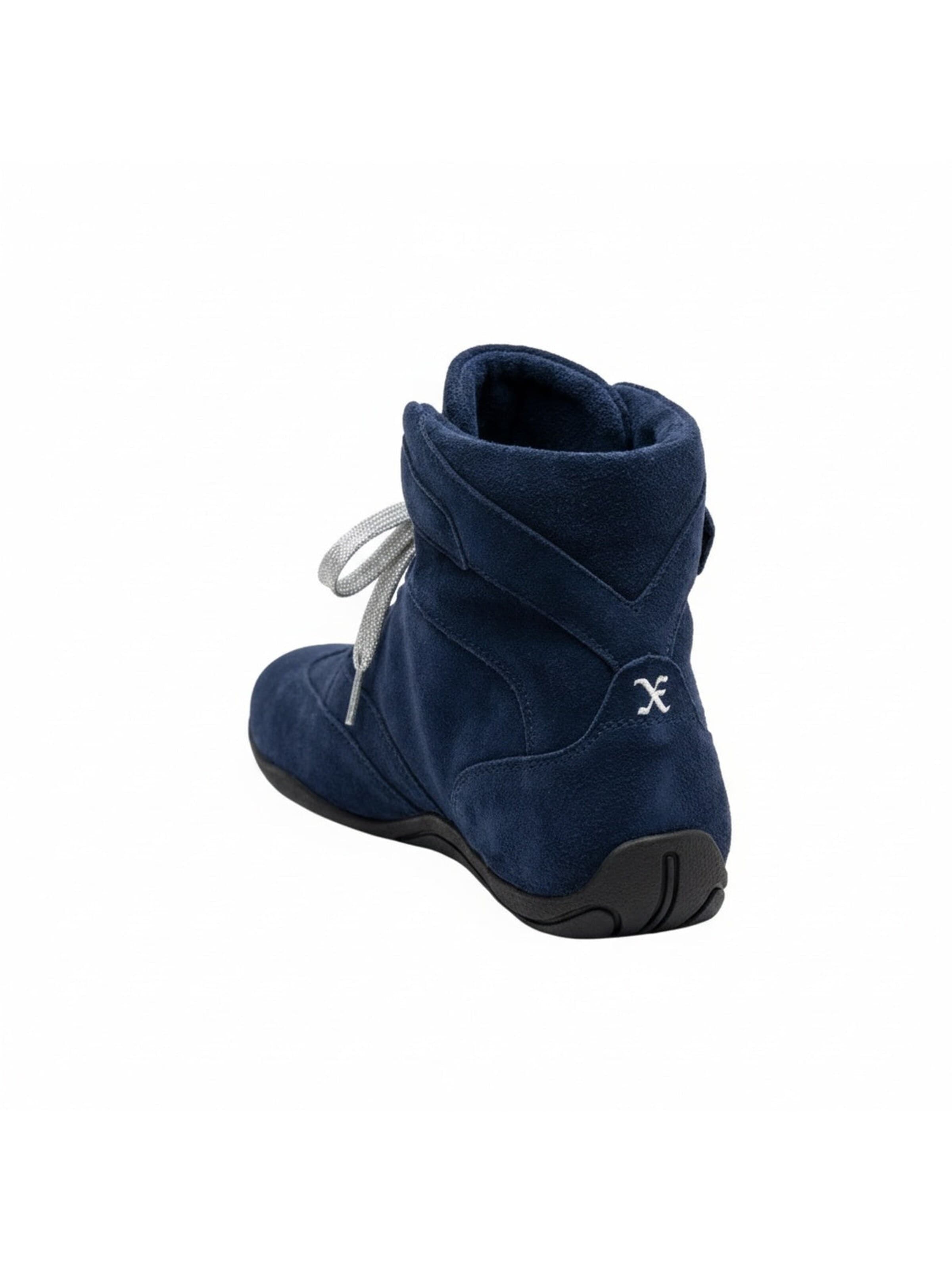 Baskets hautes 'Pat Moss Boots' Yoxeone en bleu