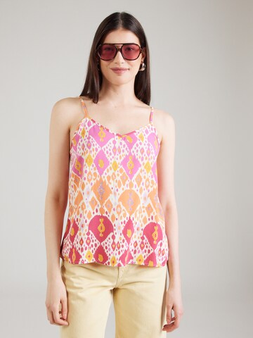 Haut 'ONLNOVA PARIS' ONLY en rose : devant