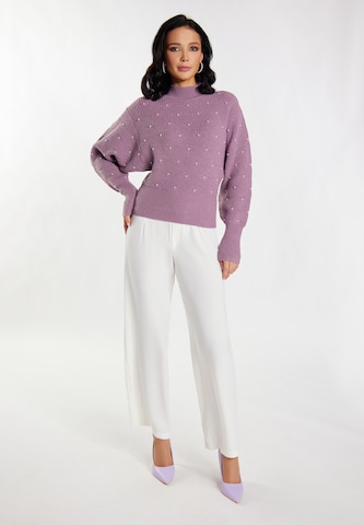 Pull-over 'Caneva' faina en violet