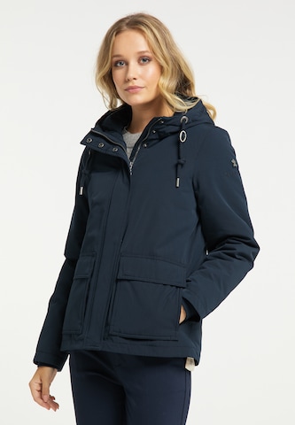 DreiMaster Klassik Winter Jacket in Blue: front