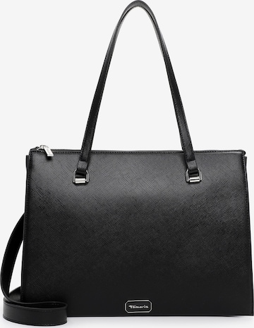 Tamaris Shopper 'Faiza' in Schwarz: Vorderseite