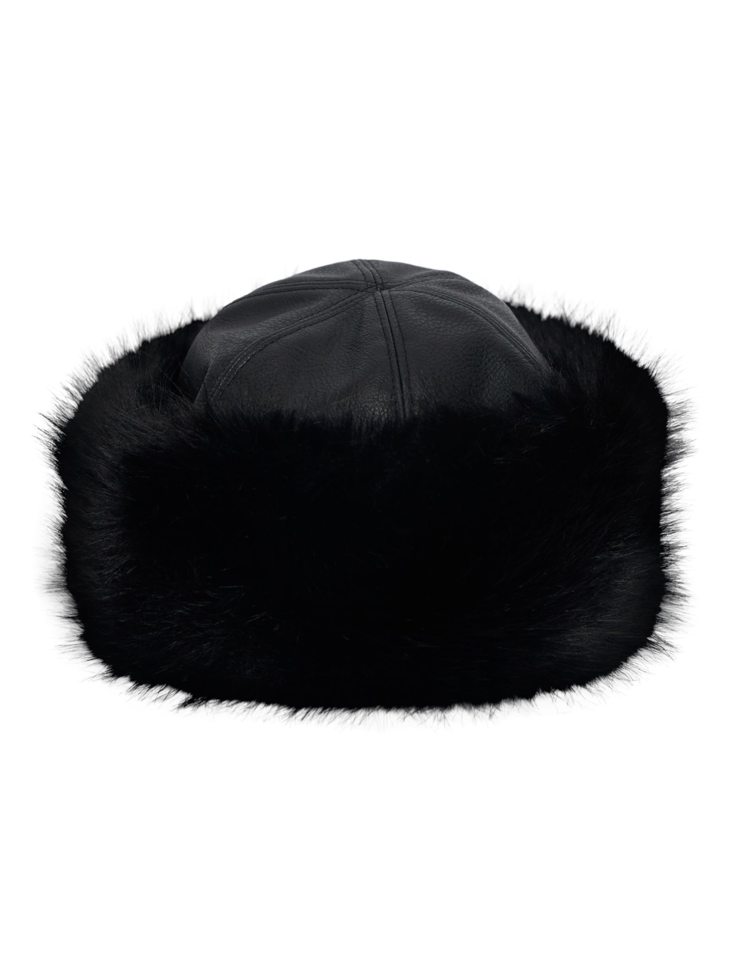 Cappello di OBJECT in nero: frontale
