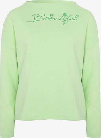 Oklahoma Jeans Sweatshirt in Green: front