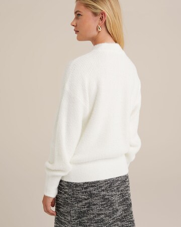 Pull-over WE Fashion en blanc