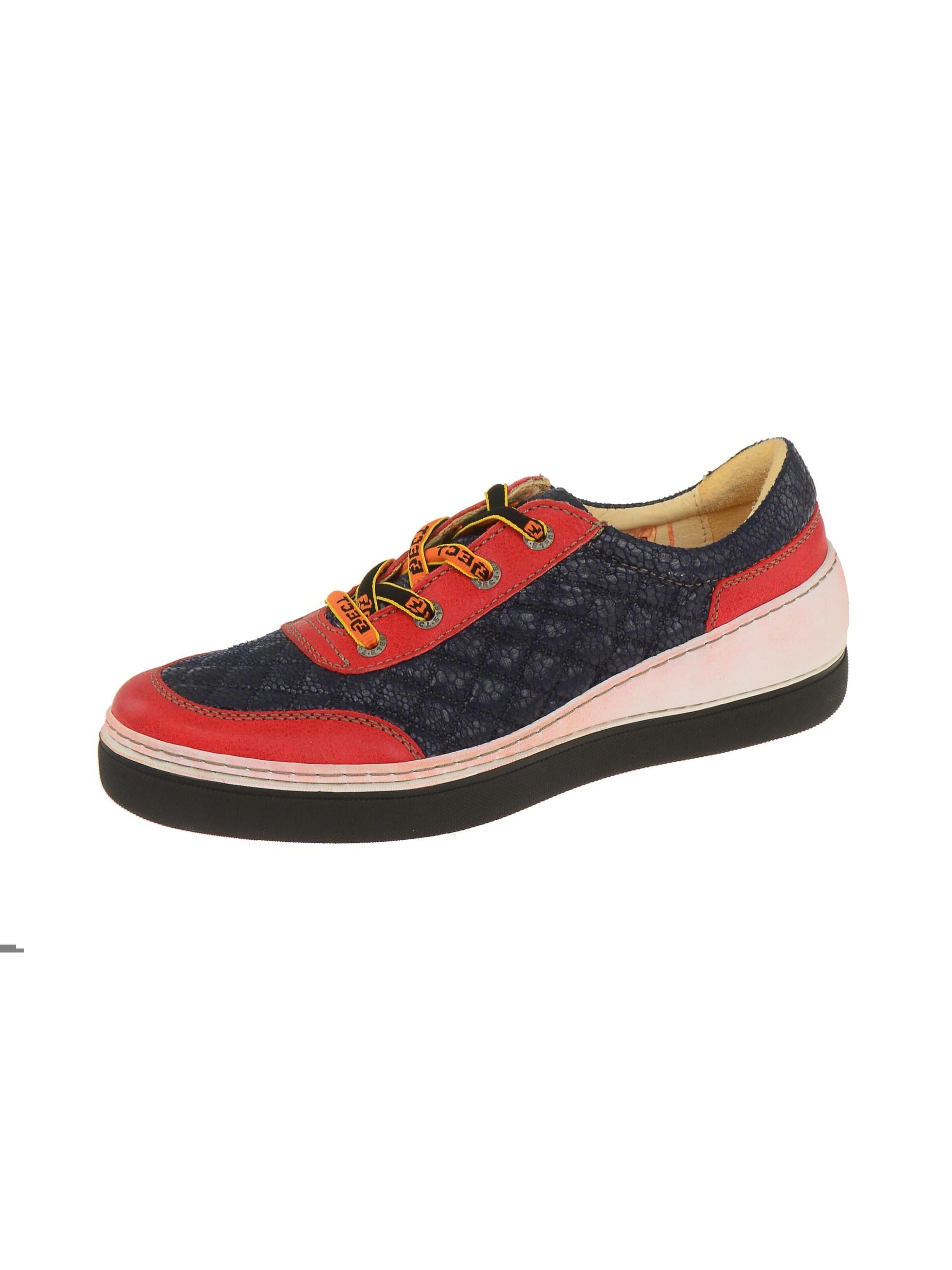 EJECT Schnürschuh 'Eject Feeling Schuhe rot blau mix 18072'‌‌‌‌‌‌‌‌‌‌ in Rot: Vorderseite