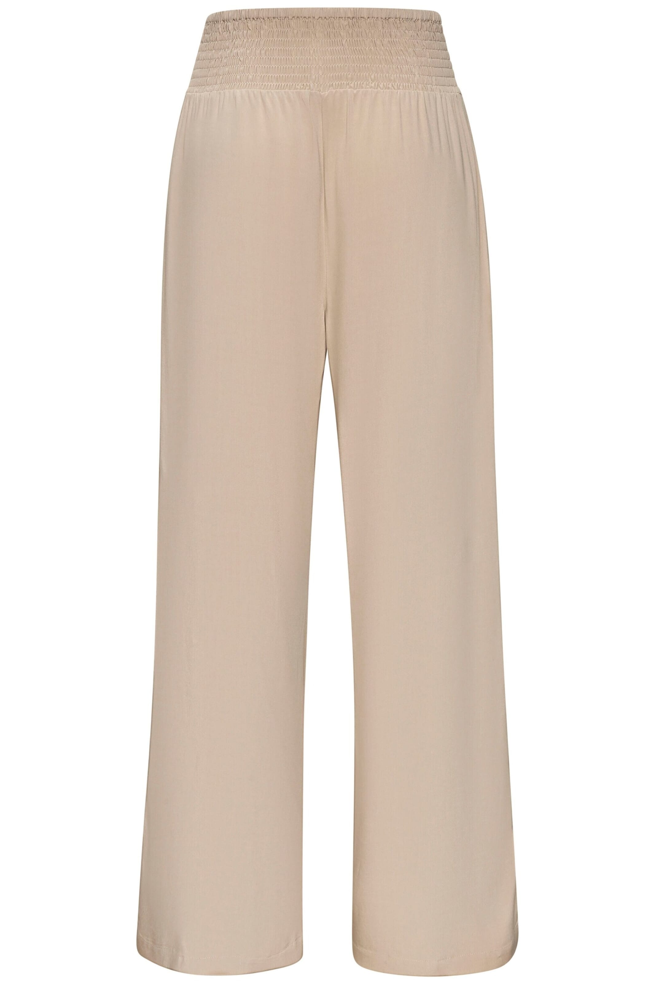 LASCANA Wide Leg Bukser i beige