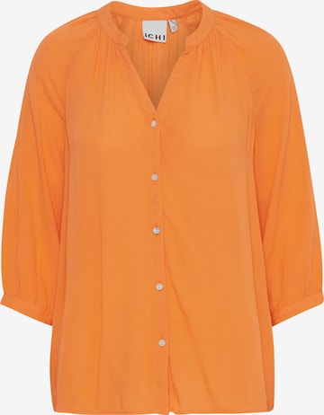 ICHI Blouse 'MARRAKECH' in Oranje: voorkant