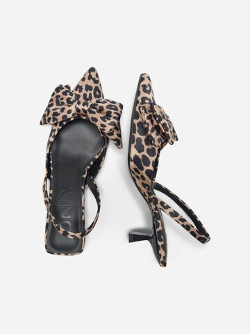 ONLY Slingback pumps in Beige