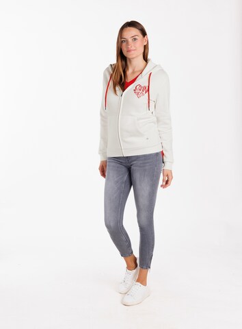 Key Largo Sweatjakke ' SWEET APPLE ' i beige