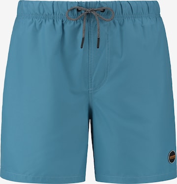 Pantaloncini da bagno 'MIKE' di Shiwi in blu: frontale