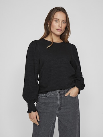 VILA Bluse i sort: forside