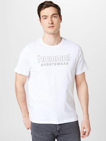 T-Shirt 'Joel' Hummel en blanc : devant
