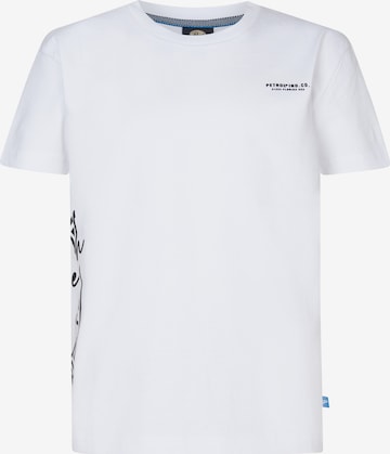 Petrol Industries Shirt in White: front