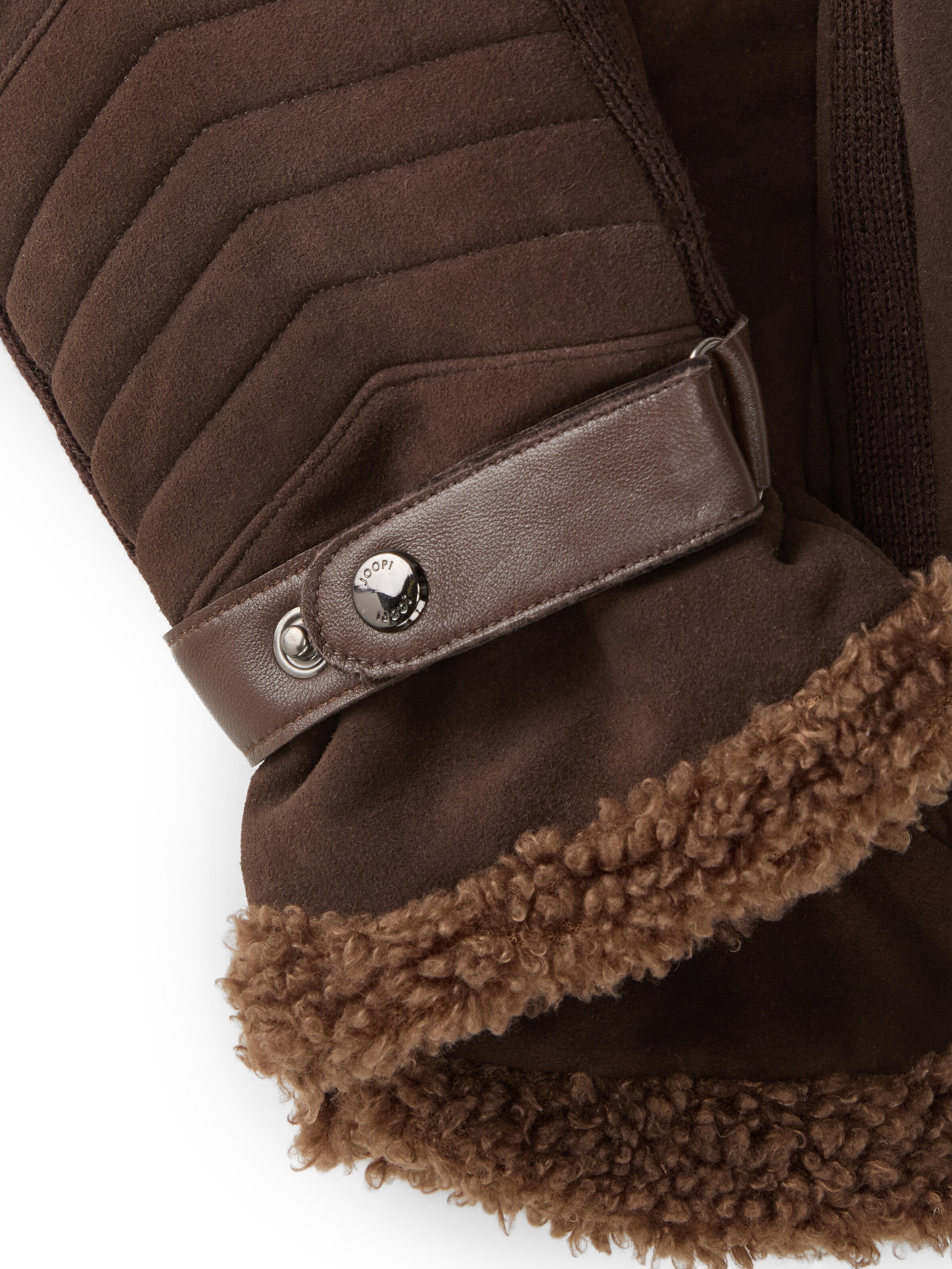 JOOP! Full Finger Gloves in Brown