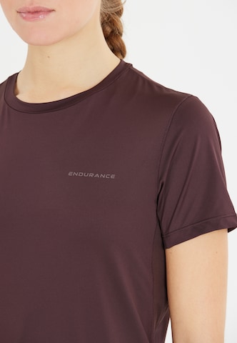 ENDURANCE Functioneel shirt 'Nan' in Rood