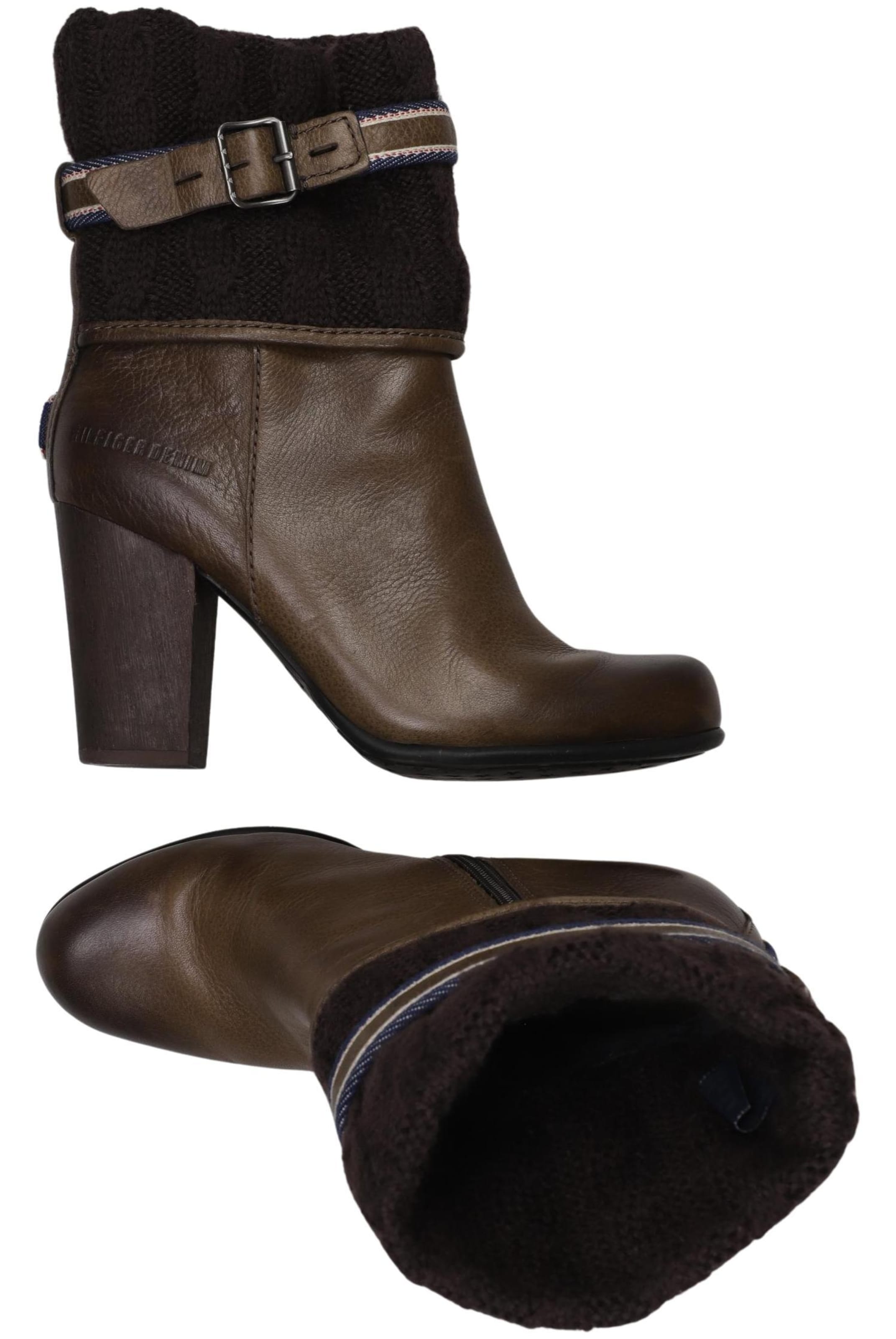 Tommy Jeans Stiefelette 39 in Braun: Vorderseite
