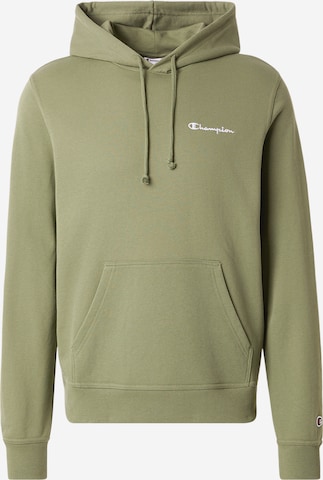 Champion Authentic Athletic Apparel Sweatshirt in Green: front