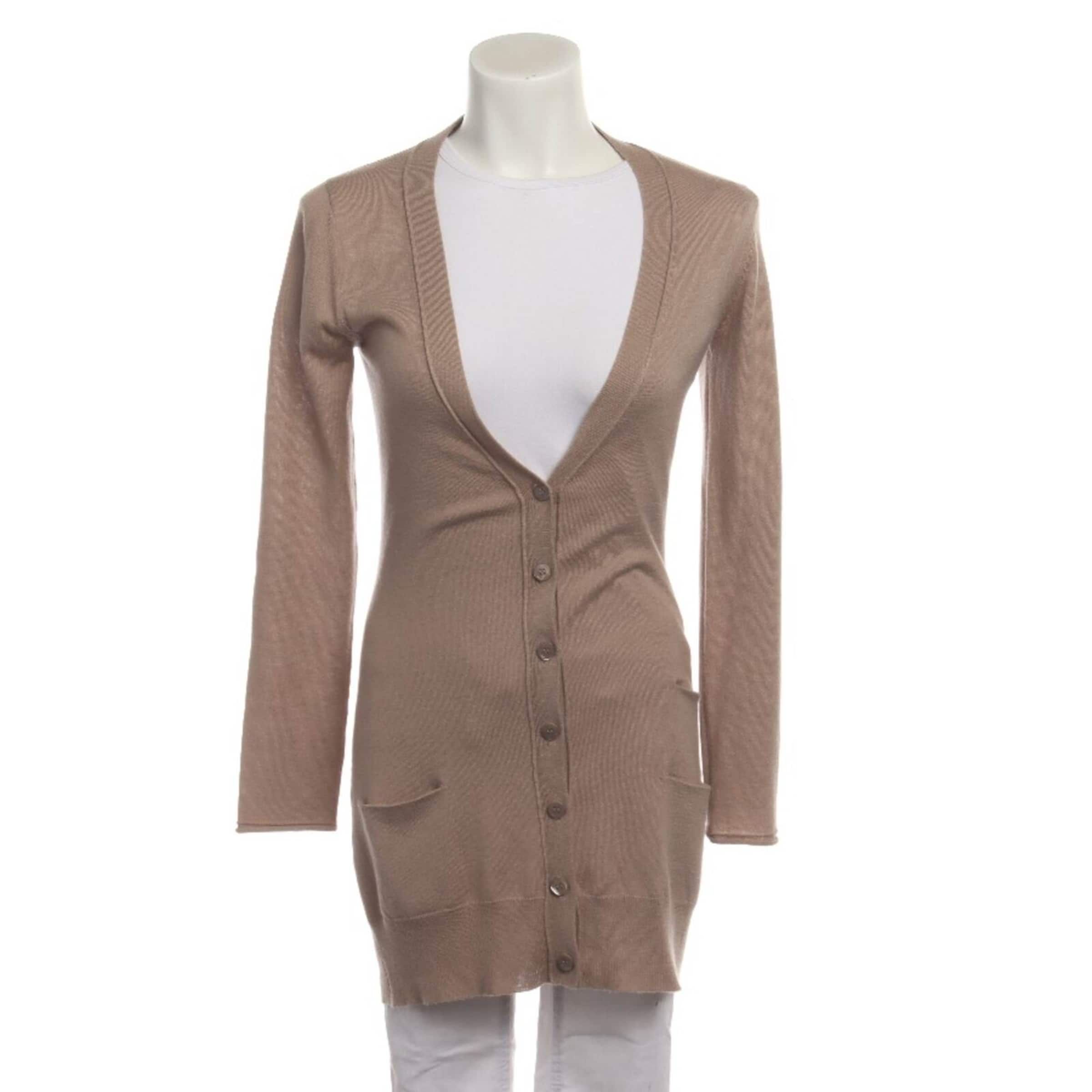 Marc Cain Sweater & Cardigan in XS in Brown: front