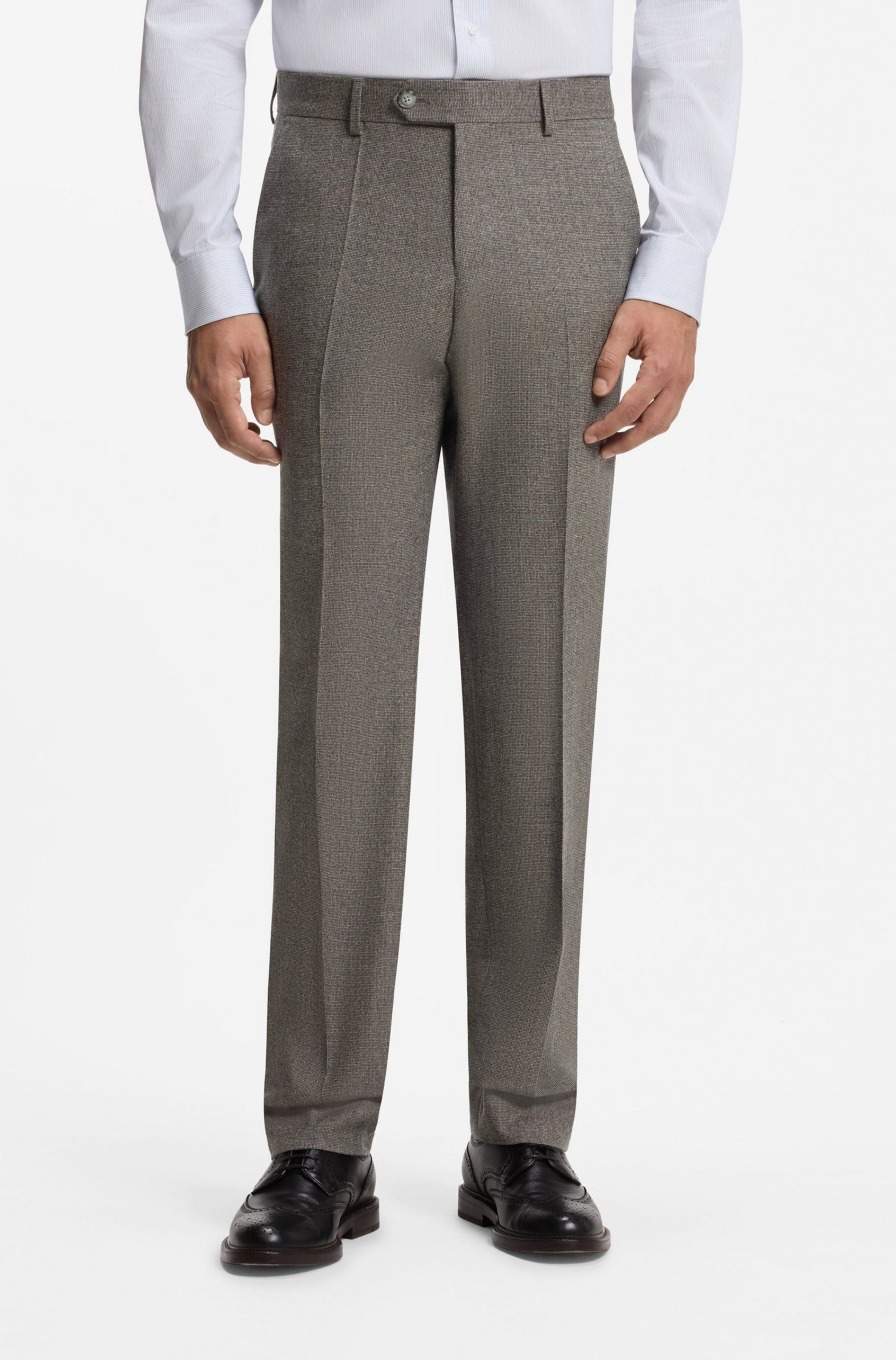 BOSS Slimfit Chinohose in Beige
